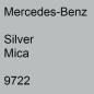 Preview: Mercedes-Benz, Silver Mica, 9722.